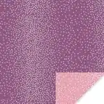 Cadeaupapier mini dots purple/pink