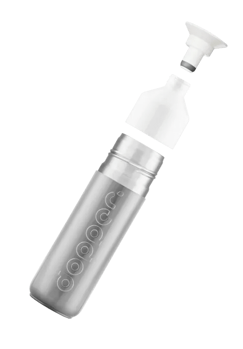 dopper thermosfles 350ml silver