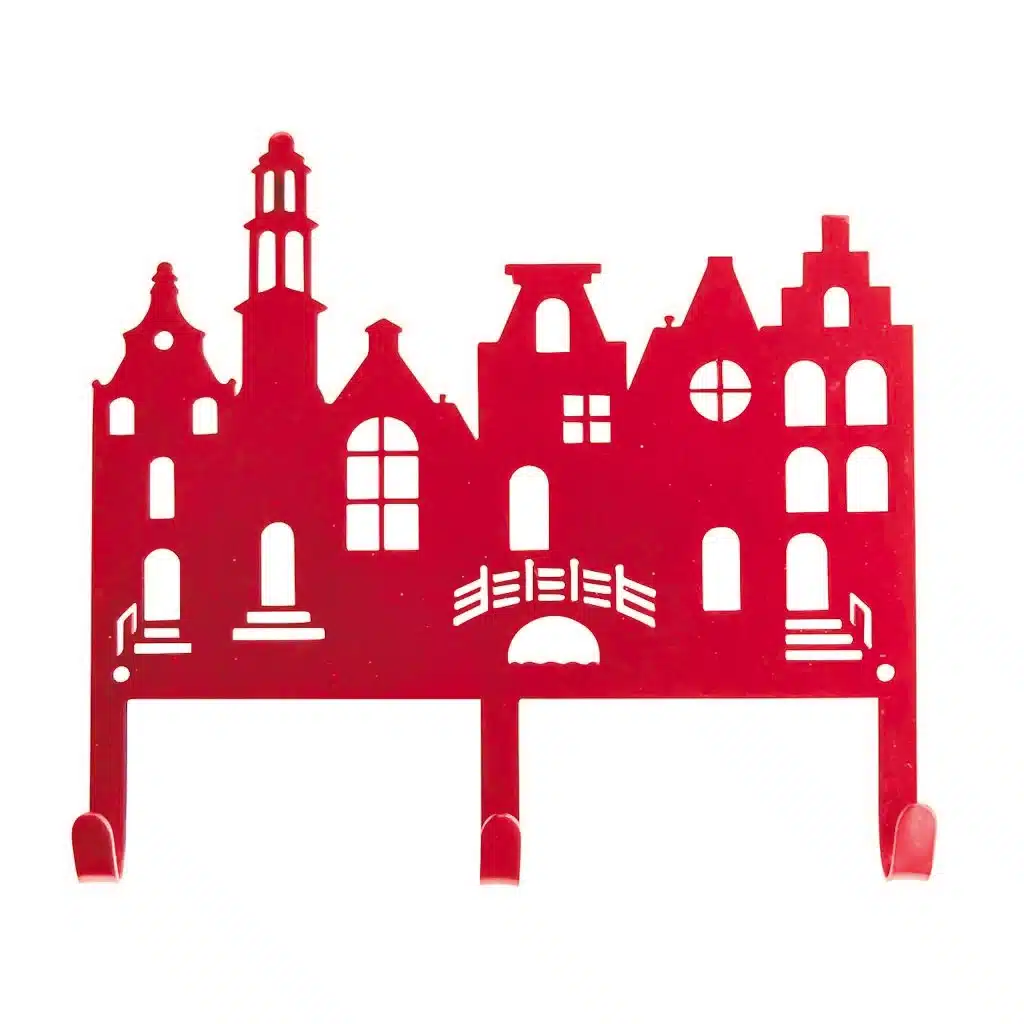 global affairs grachtenpand kapstok rood