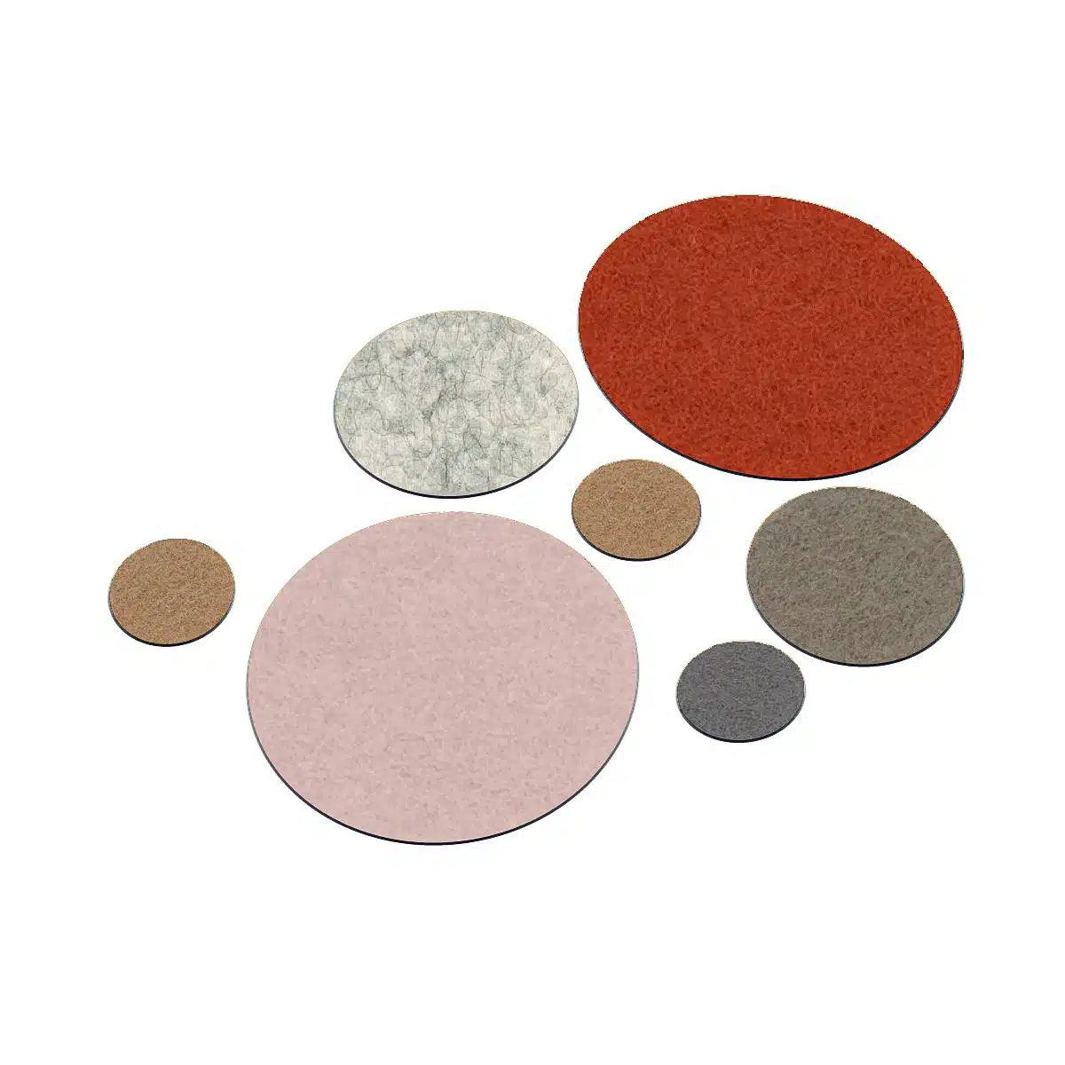 HEY-SIGN onderzetter rond 9cm poeder 51