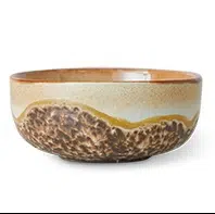 HKliving 70's Tapas schaal coral