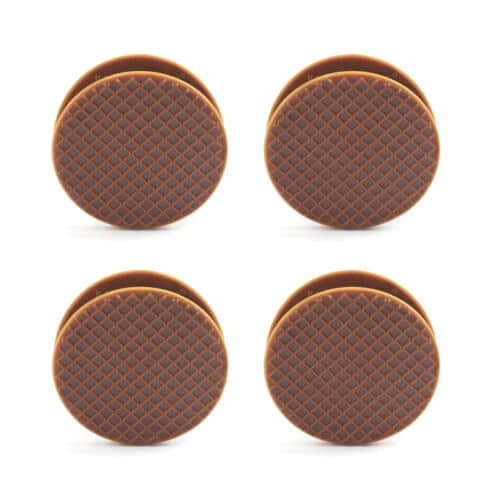 KIKKERLAND zak clips set van 4 stroopwafeltjes