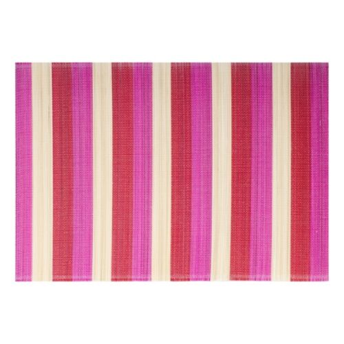 Kitsch Kitchen Placemat bamboo rood/roze