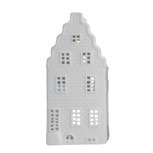 &klevering grachtenpand waxinelichthouder trap