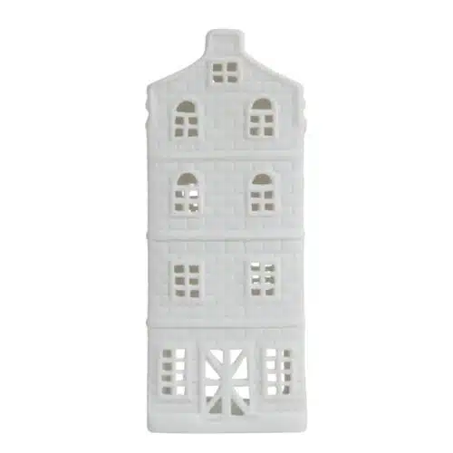 &klevering grachtenpand waxinelichthouder tuit