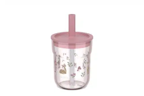 Mepal Kinderglas met rietje Mio 250ml fairy garden