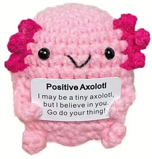 Positive friends - geluksknuffeltje Axolotl