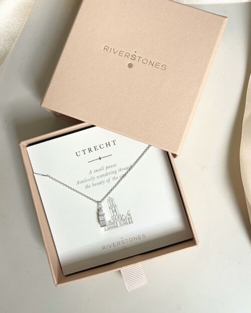 Riverstones Ketting de Dom Utrecht zilver