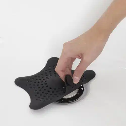 Starfish haircatcher zwart