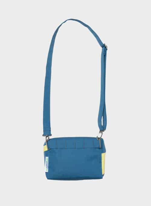 SUSAN BIJL Bum bag dark petrol & joy small