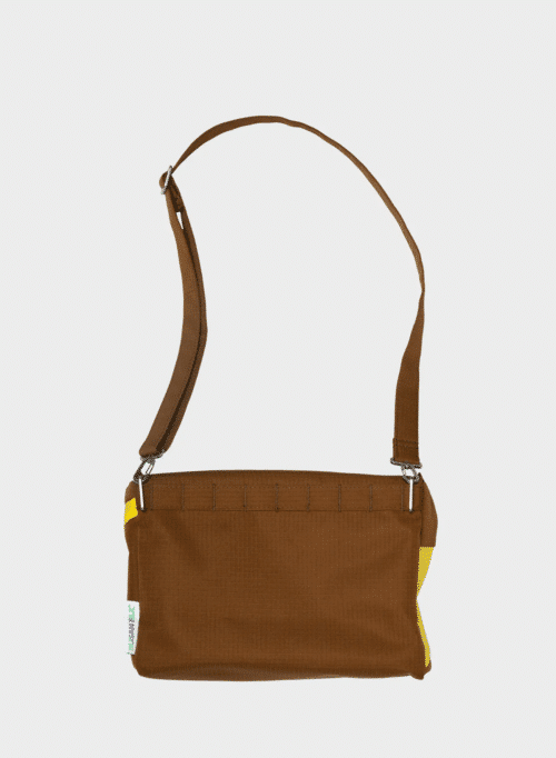 SUSAN BIJL Bum bag hazel & TV yellow medium