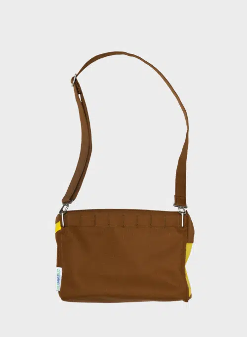 SUSAN BIJL Bum bag hazel & TV yellow medium