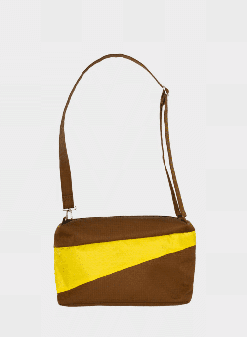 SUSAN BIJL Bum bag hazel & TV yellow medium