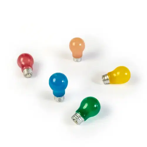 Trendform Magneten Bulb Glow - Set van 5 - Multicolour