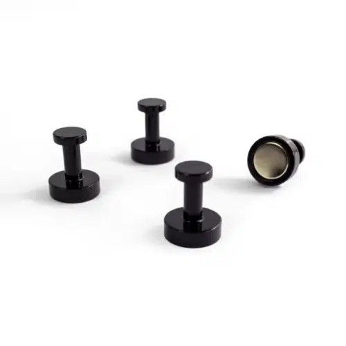 Trendform Magneten Hang On! - Set van 4 - Zwart