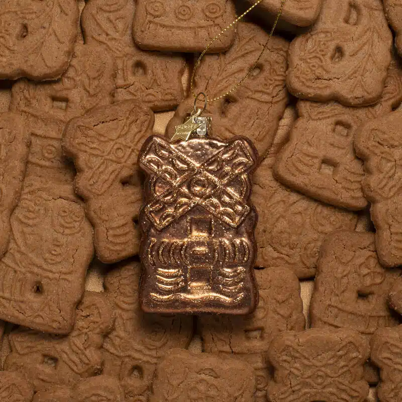 VONDELS Kerstbal speculaas koekje
