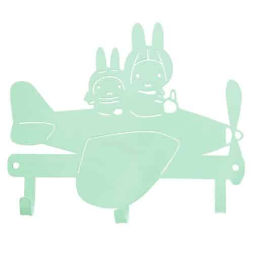 global affairs Nijntje kapstok vliegtuig mintgroen