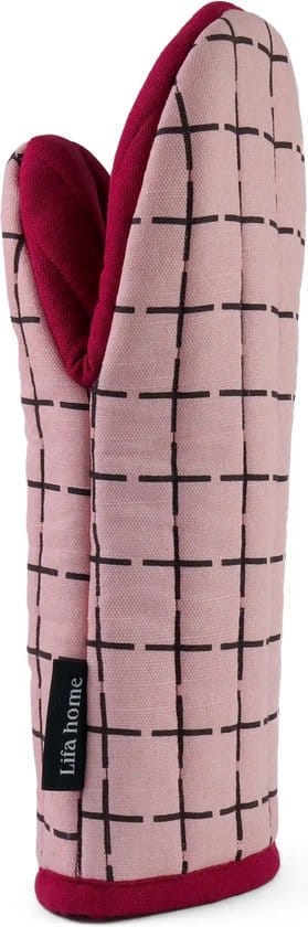 Lifa Home Ovenwant Vivid Pink Burgundy