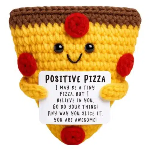 Positive friends - geluksknuffeltje Pizza
