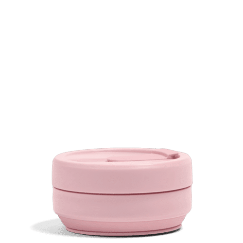 Stojo Junior cup 250 ml met rietje Roze