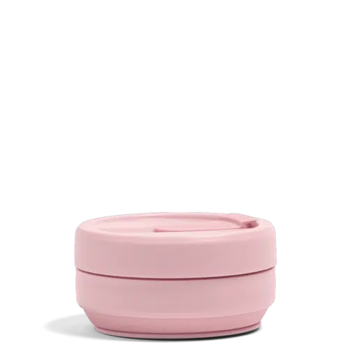 Stojo Junior cup 250 ml met rietje Roze