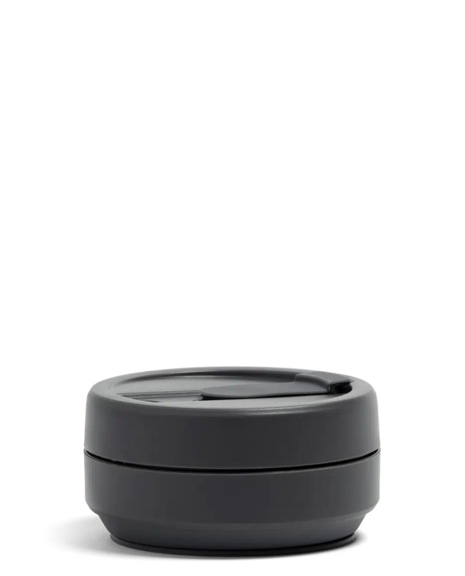 stojo Pocket opvouwbare beker 355ml koolzwart