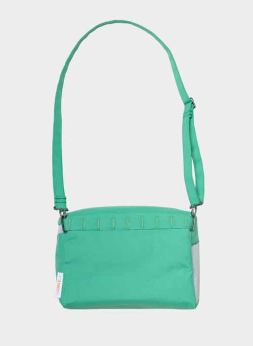 SUSAN BIJL Bum bag holly green & surf spray medium