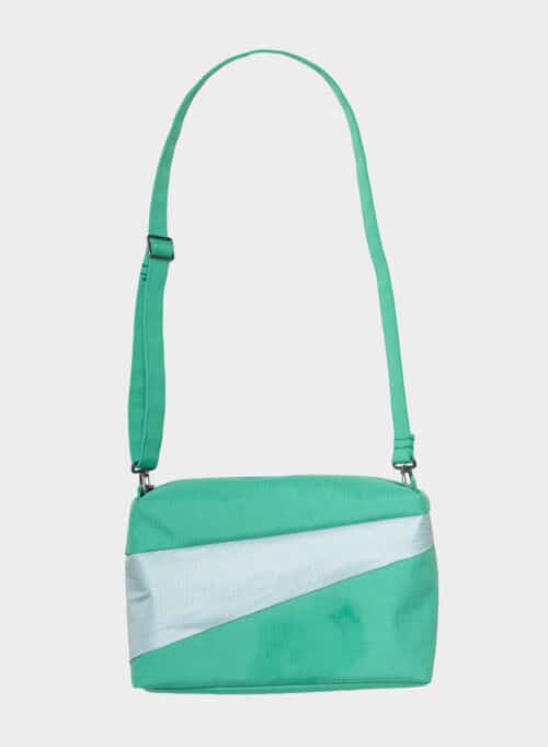 SUSAN BIJL Bum bag holly green & surf spray medium
