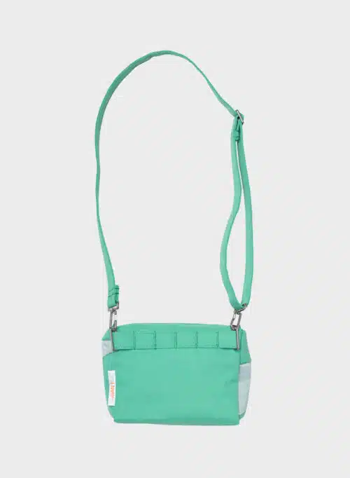 SUSAN BIJL Bum bag holly green & surf spray small