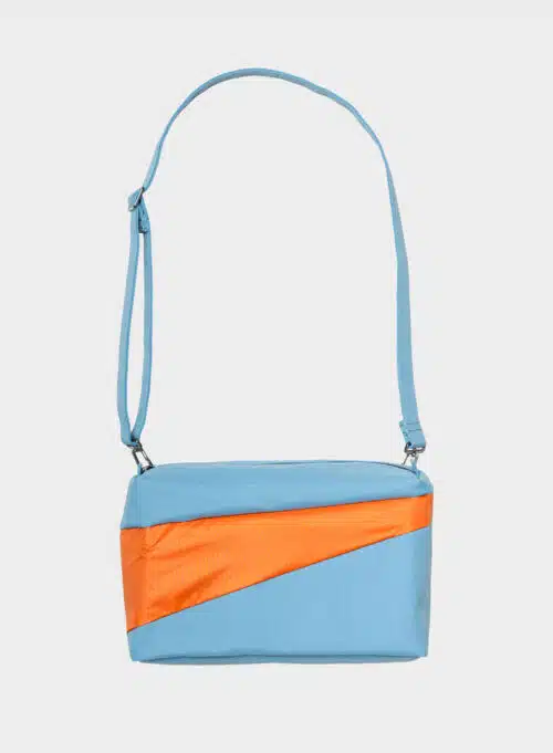 SUSAN BIJL Bum bag ocean & orange medium