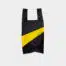 SUSAN BIJL Shopping bag black & sunflower small