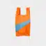 SUSAN BIJL Shopping bag orange & ocean small