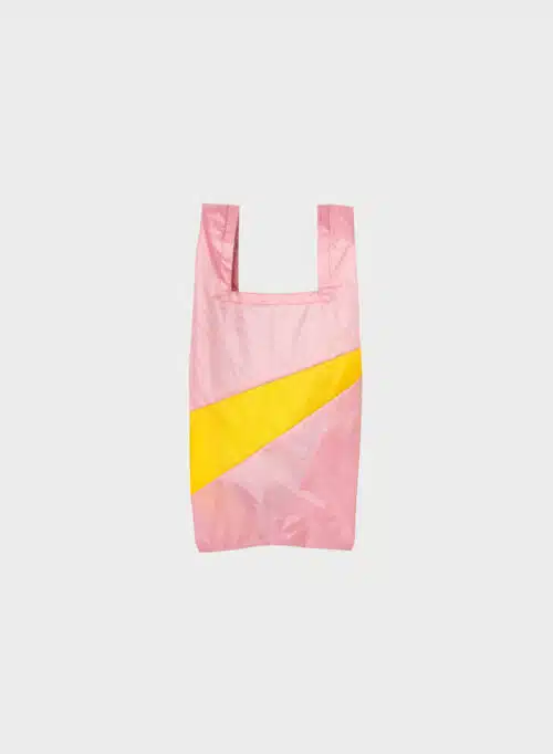 SUSAN BIJL Shopping bag pink panther & sunflower small