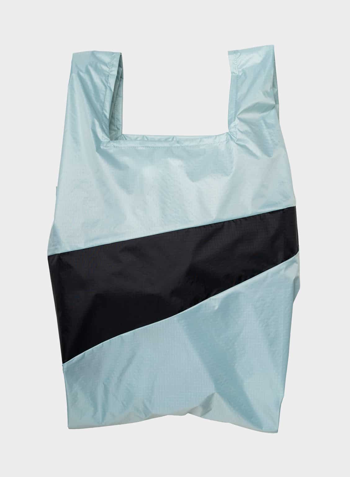 SUSAN BIJL Shopping bag surf spray & black large