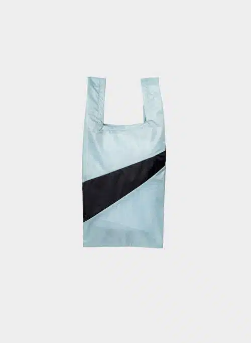 SUSAN BIJL Shopping bag surf spray & black small