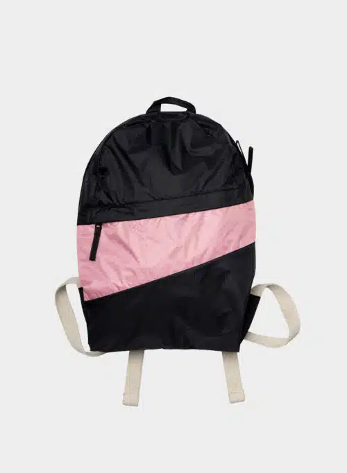 SUSAN BIJL The foldable backpack black & pink panther medium