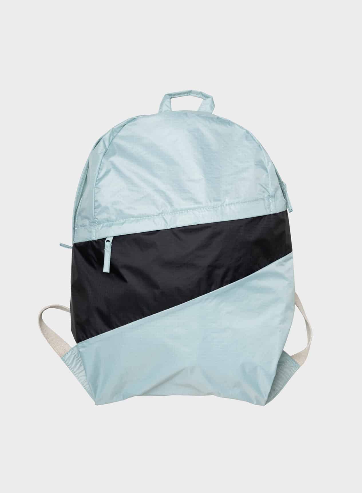 SUSAN BIJL The foldable backpack surf spray & black large