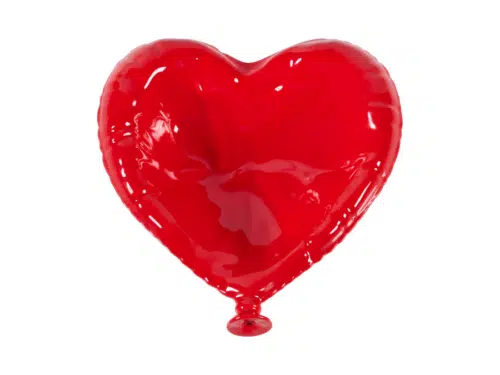 Bitten Hart balon schaal