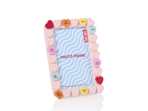 Bitten Sweet heart fotolijstje roze