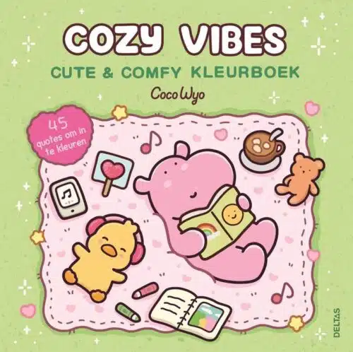 Cozy kleurboek - Cozy vibes