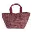HAY Grid everday bag mini burgundy