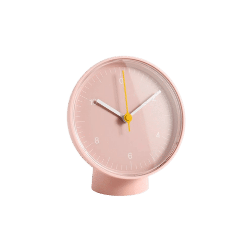 HAY tafel klok roze