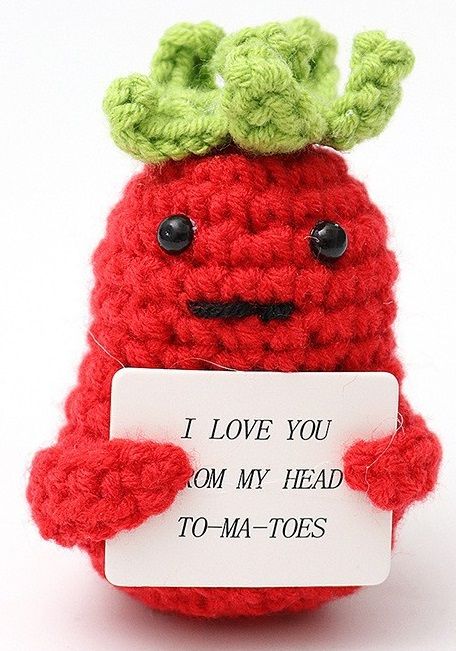 Positive friends - geluksknuffeltje Tomato