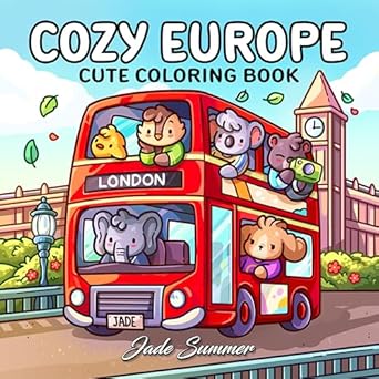 Cozy kleurboek - Cozy Europe