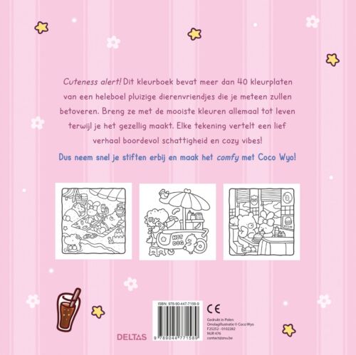 Cozy kleurboek - Cozy friends