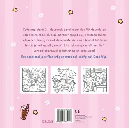 Cozy kleurboek - Cozy friends