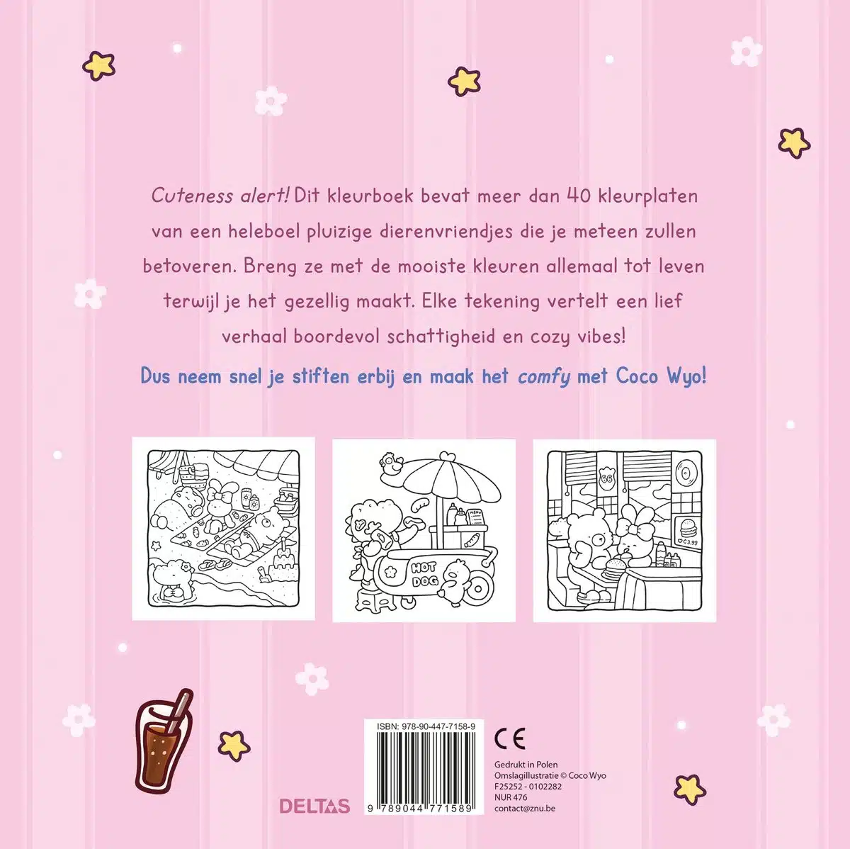 Cozy kleurboek - Cozy friends