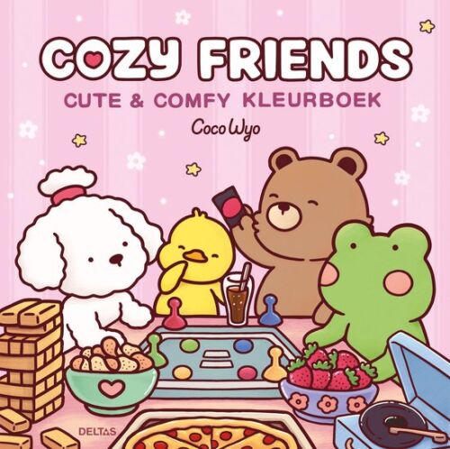 Cozy kleurboek - Cozy friends