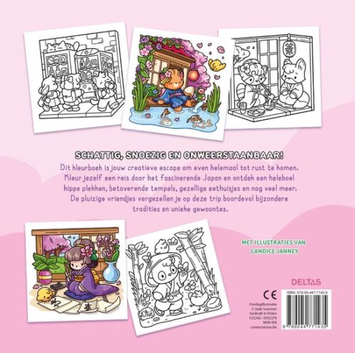 Cozy kleurboek - Cozy Japan