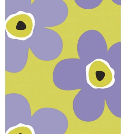 Lola Tafelzeil Big flower lilac